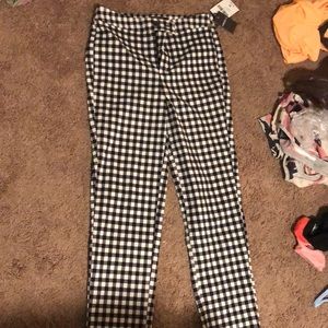 Gingham pants